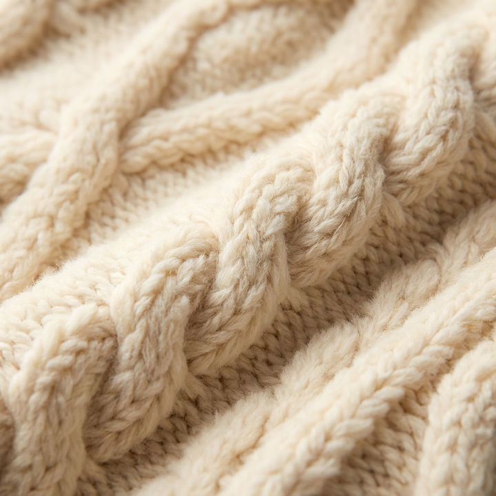Elliot &amp; Stone Cloud Sweatpants Cable-Knit Fleece Relaxed Fit