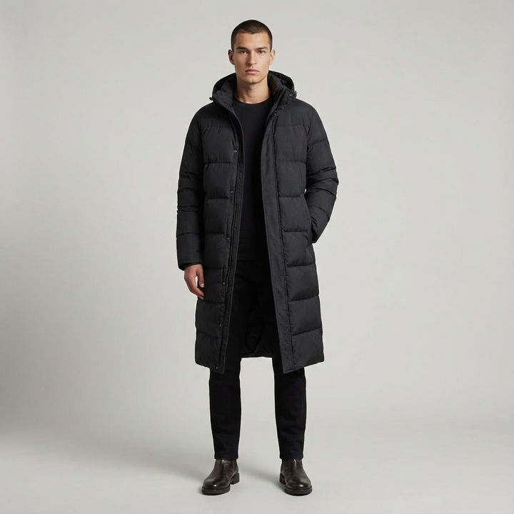 Saint Aurell Atlas Long Puffer Jacket Insulated Hooded