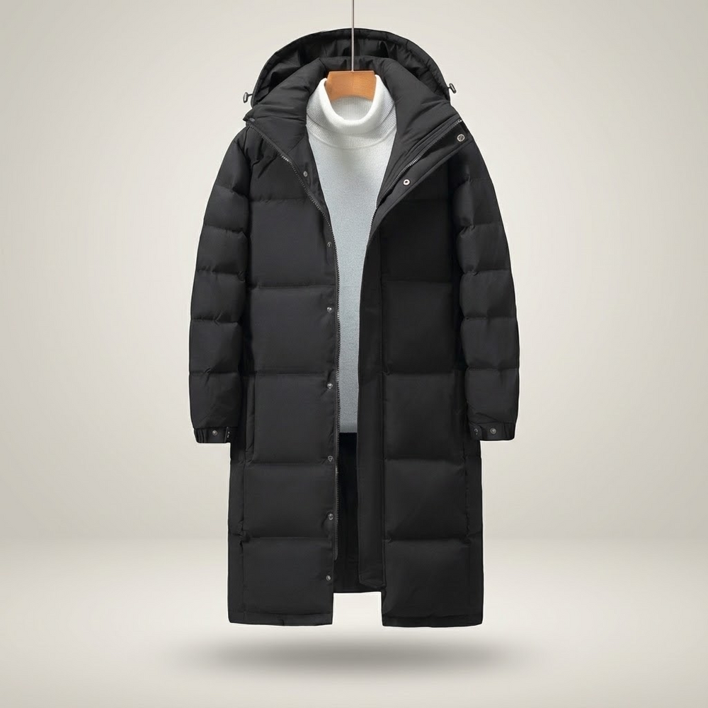 Saint Aurell Atlas Long Puffer Jacket Insulated Hooded