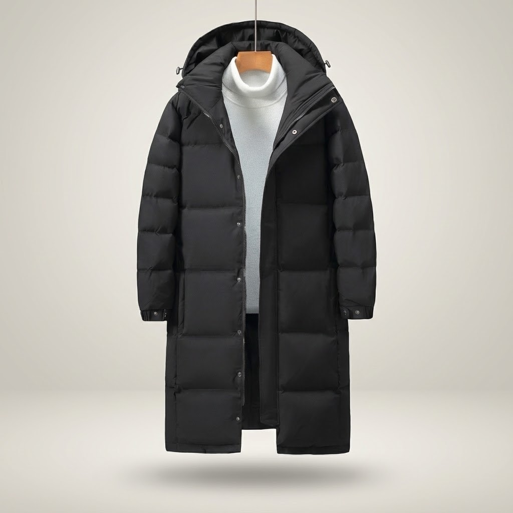 Saint Aurell Atlas Long Puffer Jacket Insulated Hooded