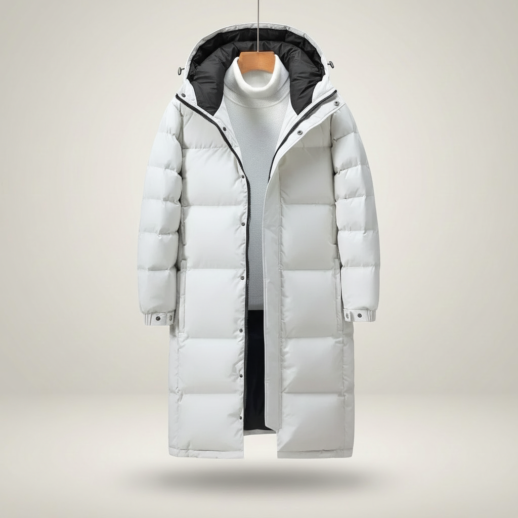 Saint Aurell Atlas Long Puffer Jacket Insulated Hooded