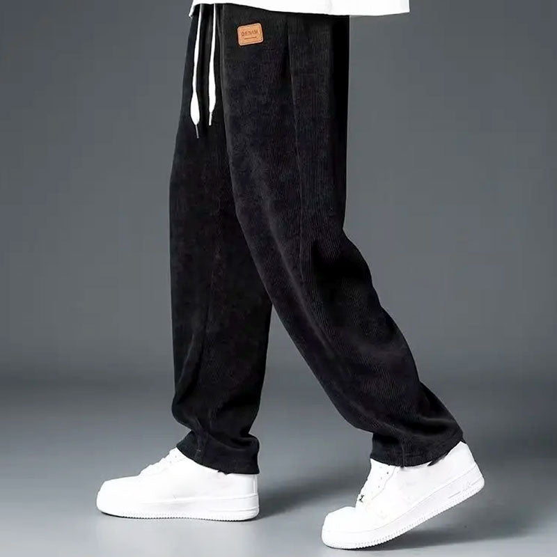 Saint Aurell Amalfi Wide-Leg Sweatpants Textured Drawstring