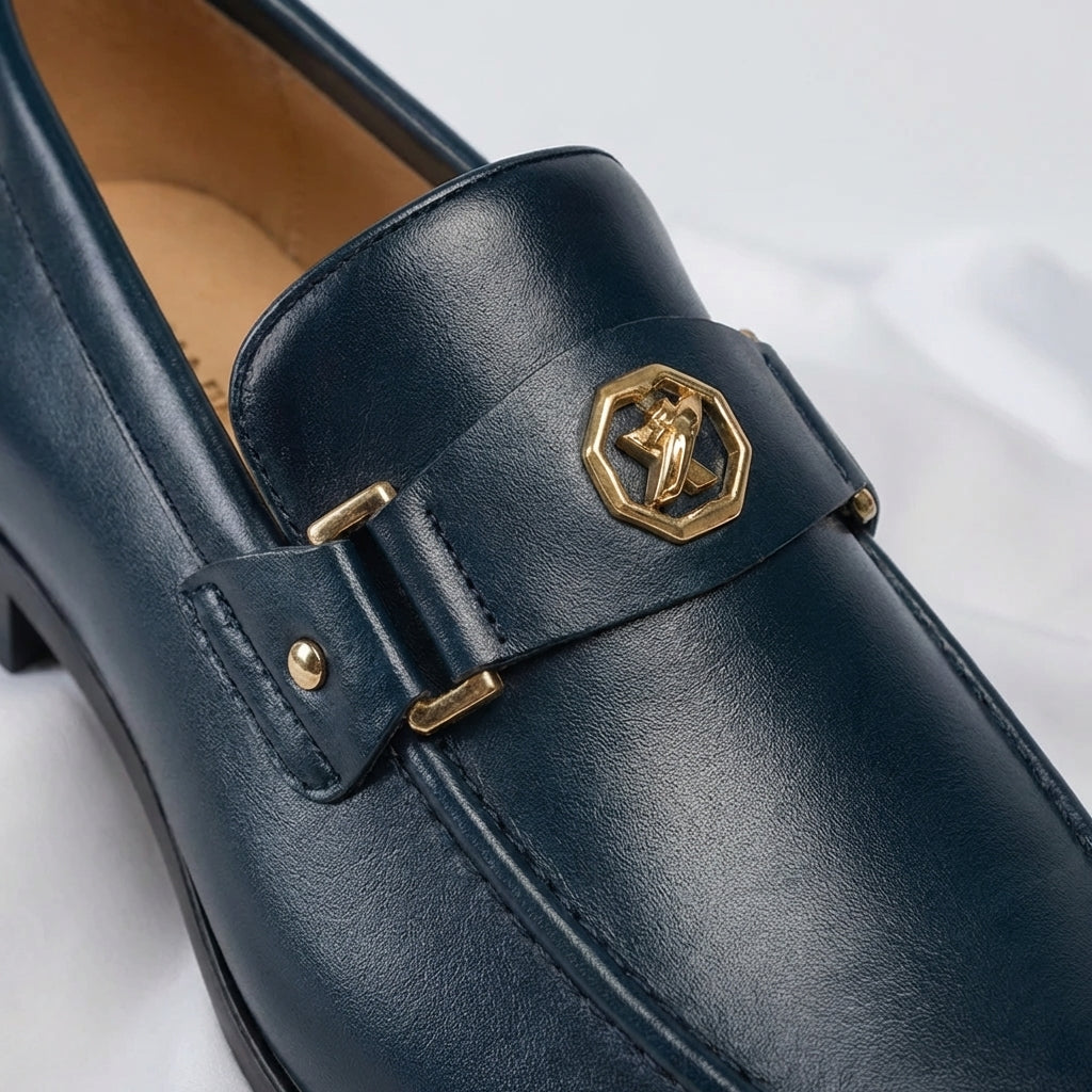 Lusano Italian Leather Loafers Men&