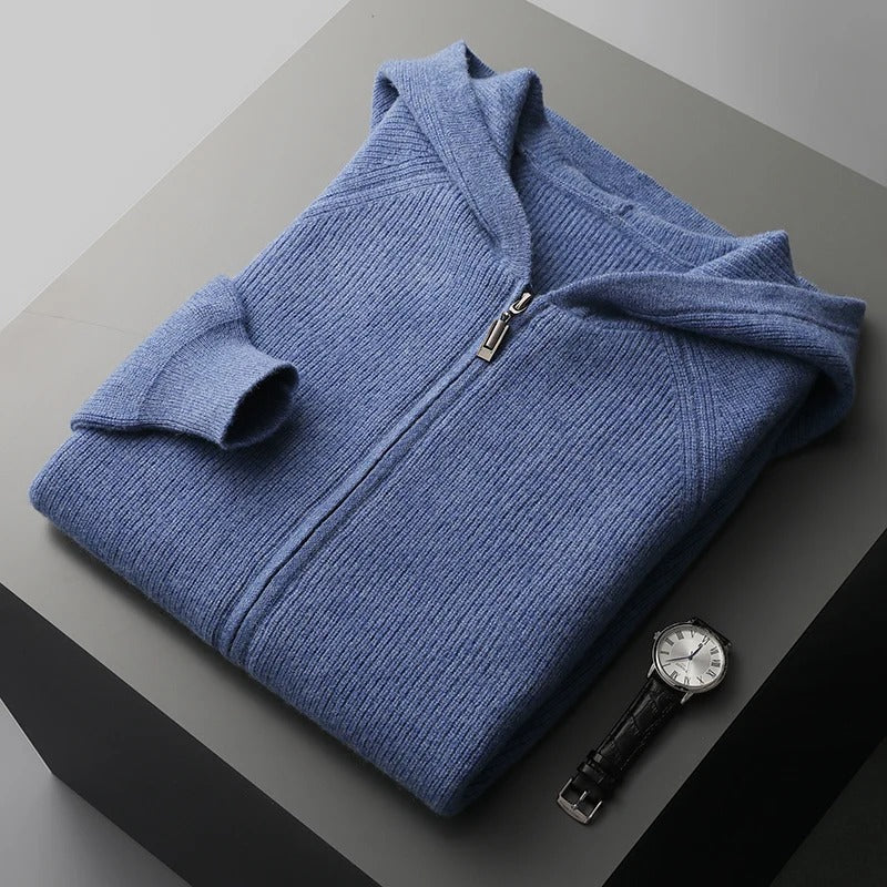 Saint Aurell Valletta Ultra-Soft Cashmere Hoodie Men&