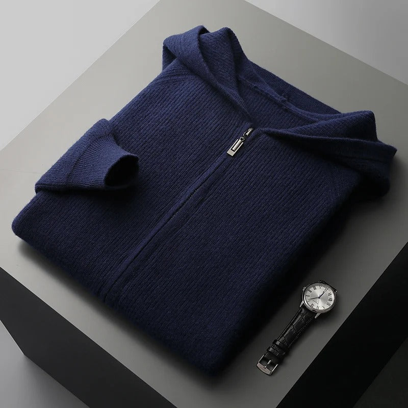 Saint Aurell Valletta Ultra-Soft Cashmere Hoodie Men&