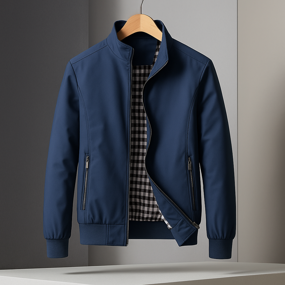 Saint Aurell Harrington Wind Jacket Weather-Resistant Lightweight