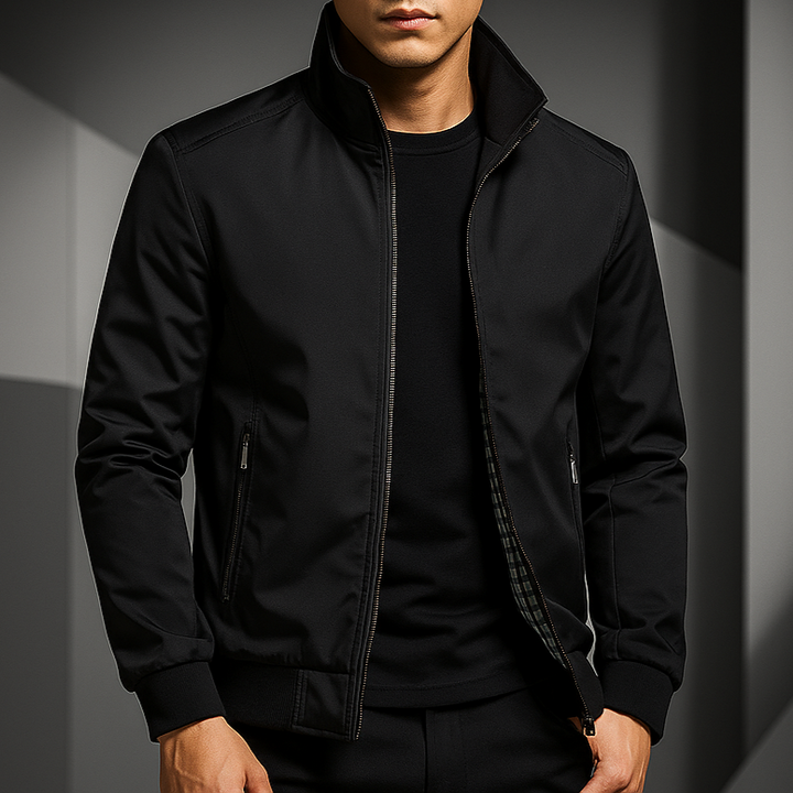 Saint Aurell Harrington Wind Jacket Weather-Resistant Lightweight