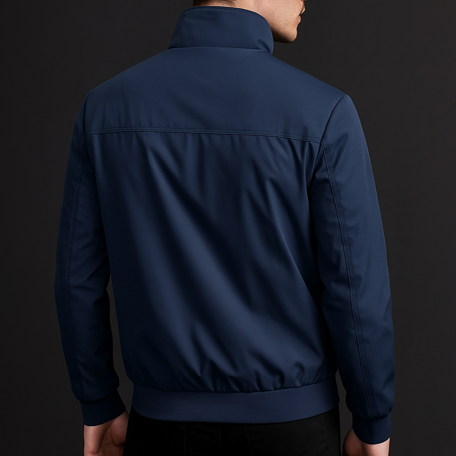 Saint Aurell Harrington Wind Jacket Weather-Resistant Lightweight
