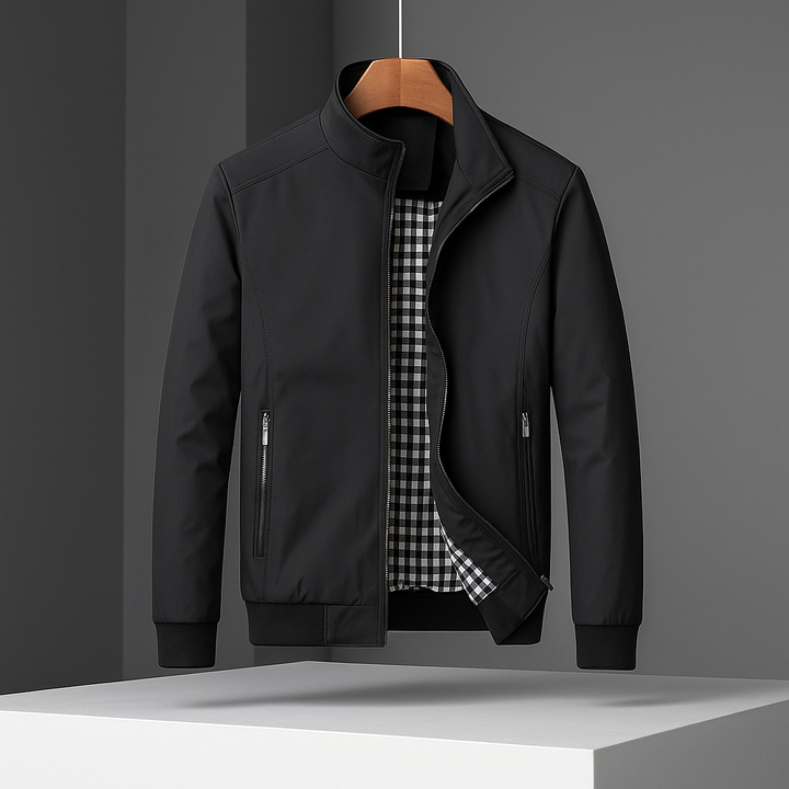 Saint Aurell Harrington Wind Jacket Weather-Resistant Lightweight