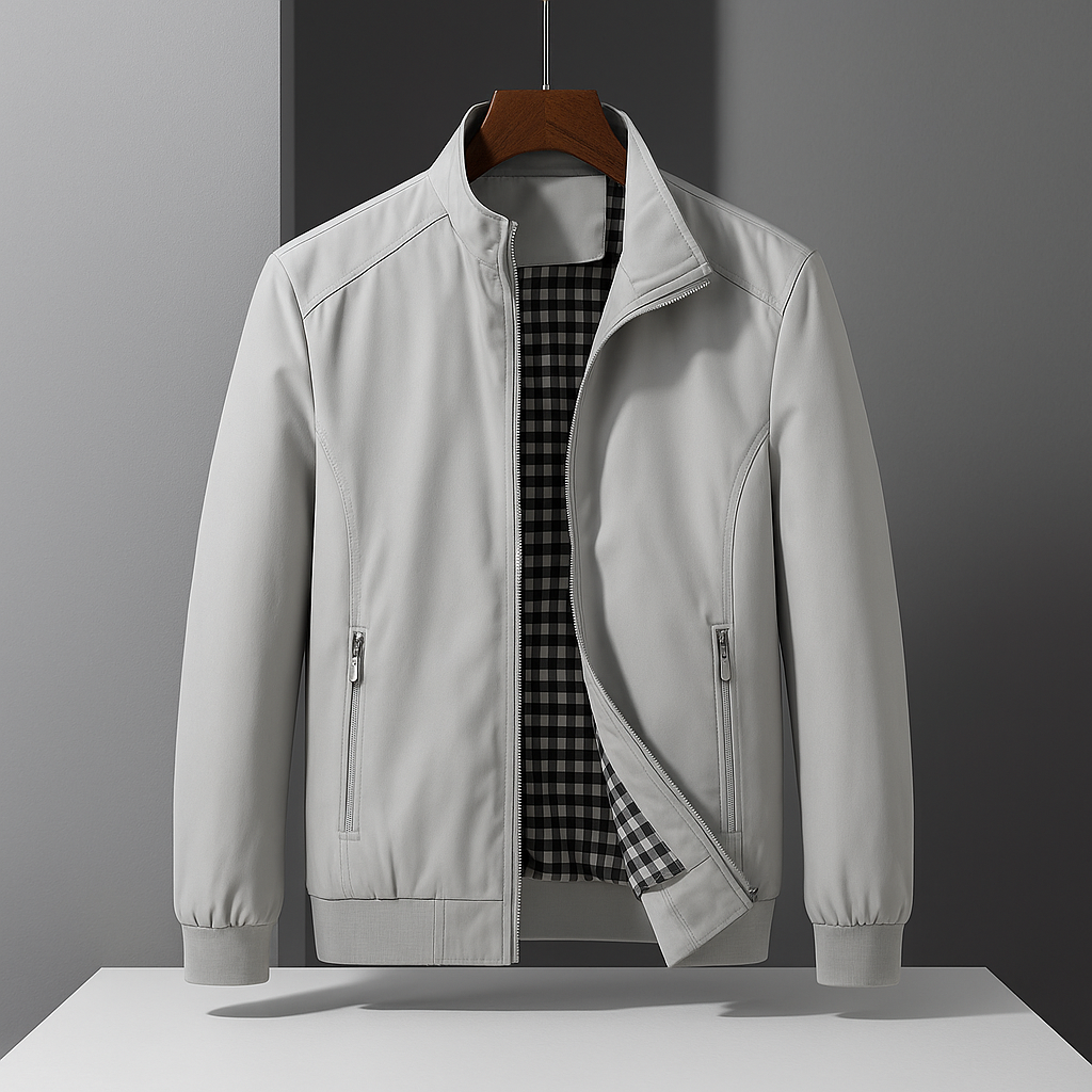 Saint Aurell Harrington Wind Jacket Weather-Resistant Lightweight