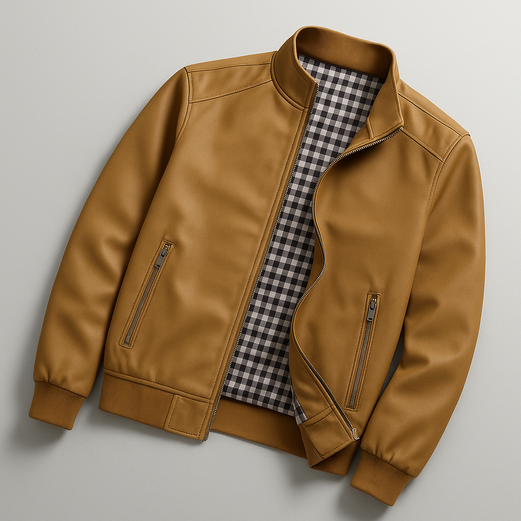 Saint Aurell Harrington Wind Jacket Weather-Resistant Lightweight