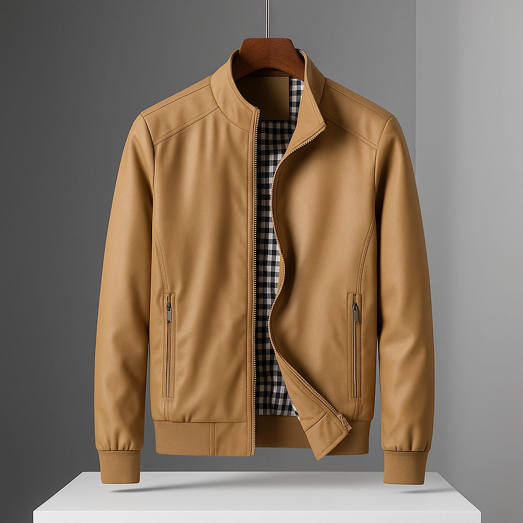Saint Aurell Harrington Wind Jacket Weather-Resistant Lightweight