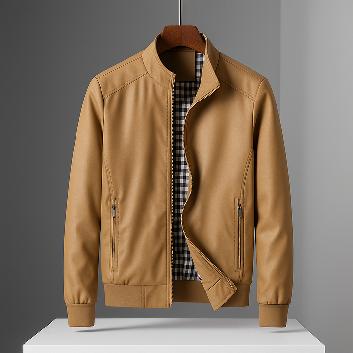 Saint Aurell Harrington Wind Jacket Weather-Resistant Lightweight